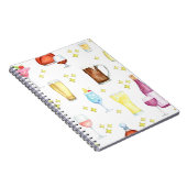 WATERVERF COCKTAILS NOTITIEBOEK (Rechterzijde)