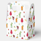 Waterverf cocktails & party Drinken Bedankdoosjes (Geopend)