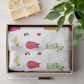 Waterverf cocktails & party Drinken Tissuepapier (Geschenk)