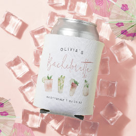 Waterverf Cocktails Persoonlijke Bachelorette Blikjeskoeler
