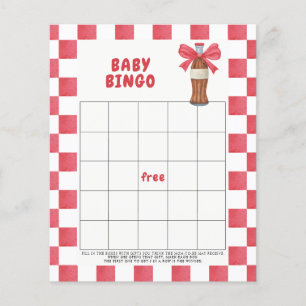 Waterverf Cola Frisdrank Baby Bingo spel