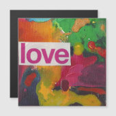 Waterverf collage liefde (Voorkant / Achterkant)