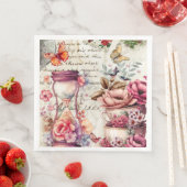 Waterverf collage Servet (Insitu)