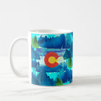 Waterverf Colorado Koffiemok