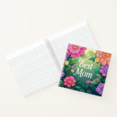 Waterverf Colorful Flowers Notitieboek (Binnen)