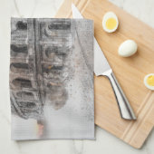 Waterverf Colosseum Rome Italië Theedoek (Quarter Fold)