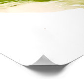 Waterverf Comic Dog en Frog op Lily Pad Poster (Hoek)