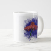 Waterverf Coneflower Grote Koffiekop (Voorkant rechts)