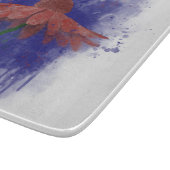 Waterverf Coneflower Snijplank (Hoek)