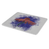 Waterverf Coneflower Snijplank (Hoek)