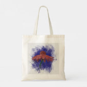Waterverf Coneflower Tote Bag (Achterkant)