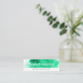 Waterverf | Consultant | Artiest Mini Visitekaartje (Staand voorkant)