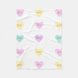 Waterverf Convo Heartz BAE Fleece Blanket