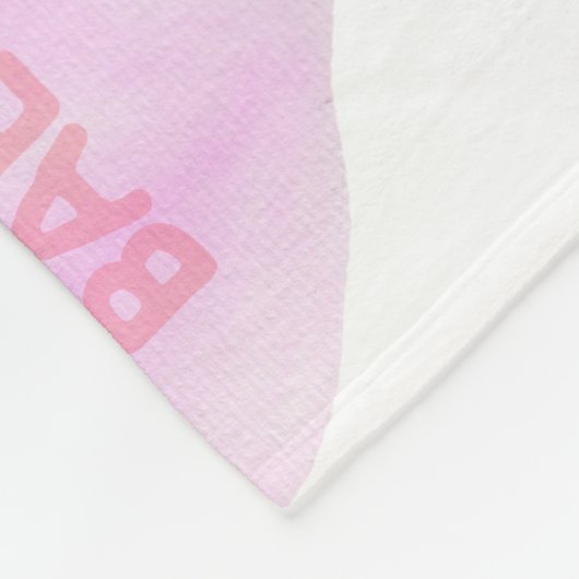 Waterverf Convo Heartz Bae Medium Fleece Blanket (Hoek)