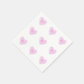 Waterverf Convo Heartz Bae Napkins Servet (Hoek)