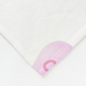 Waterverf Convo Heartz BFF Medium Fleece Blanket Deken (Hoek)