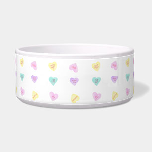 Waterverf Convo Heartz Dog Pattern Pet Bowl Voerbakje