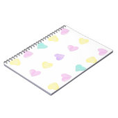 Waterverf Convo Heartz Large Pattern Notitieboek (Linkerzijde)