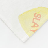 Waterverf Convo Heartz Slang Fleece Blanket (Hoek)