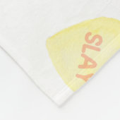 Waterverf Convo Heartz Slang Fleece Blanket Deken (Hoek)