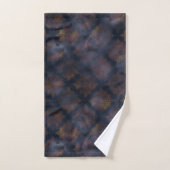 Waterverf Copper Patina Damask Patroon Handdoek (Handdoek)