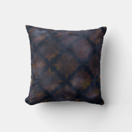 Waterverf Copper Patina Damask Pattern Kussen