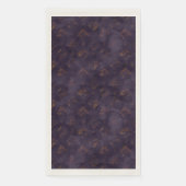 Waterverf Copper Patina Damask Pattern Servet (Voorkant)