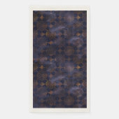 Waterverf Copper Patina Damask Pattern Servet (Voorkant)