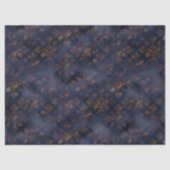 Waterverf Copper Patina Damask Pattern Tissuepapier (Voorkant)
