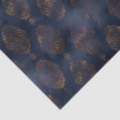 Waterverf Copper Patina Damask Pattern Tissuepapier (Detail)
