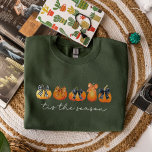 Waterverf Coquette Bow Pumpkin Herfst Thanksgiving Trui<br><div class="desc">Herfst verliefd op Spooky Season stijl met onze Pumpkin Coquette shirt! Dit schattige shirt is de perfecte mix van gezellig comfort en speelse grillen, waardoor het een must-have is voor je herfst garderobe. Met een charmant waterverf pompoen ontwerp versierd met een delicate coquette boog, is het de ideale manier om...</div>