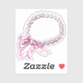 Waterverf Coquette Elementen Sticker (Vel)