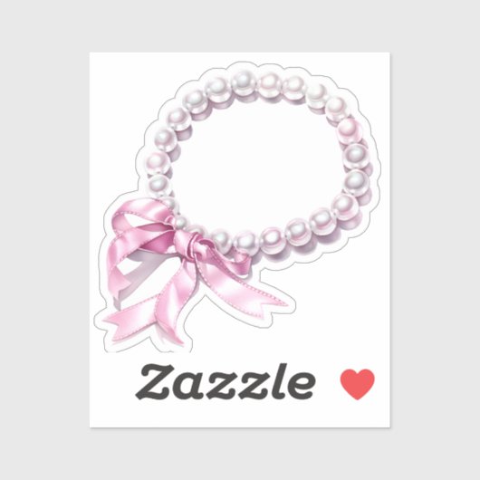 Waterverf Coquette Elementen Sticker (Vel)