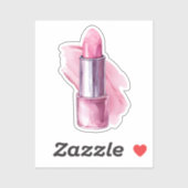 Waterverf Coquette Elementen Sticker (Vel)