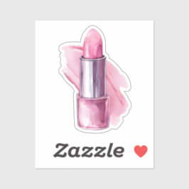 Waterverf Coquette Elementen Sticker