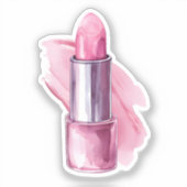 Waterverf Coquette Elementen Sticker (Voorkant)