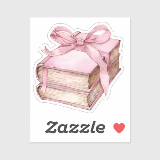 Waterverf Coquette Elementen Sticker (Vel)