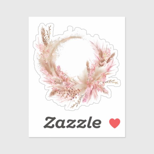 Waterverf Coquette Elementen Sticker (Vel)