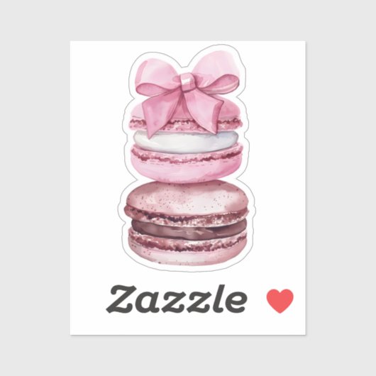 Waterverf Coquette Elementen Sticker (Vel)