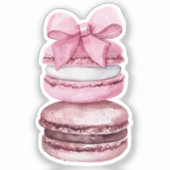 Waterverf Coquette Elementen Sticker (Voorkant)