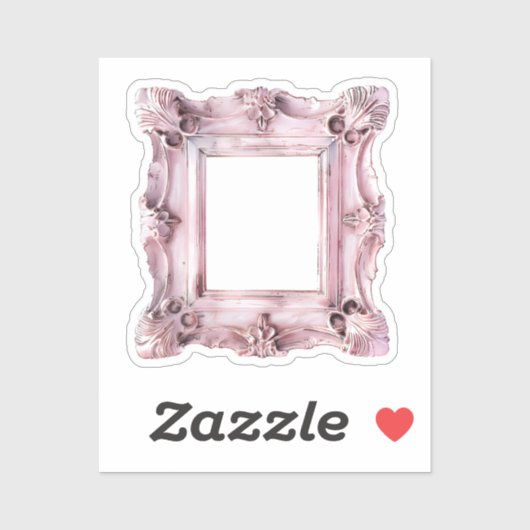 Waterverf Coquette Elementen Sticker (Vel)