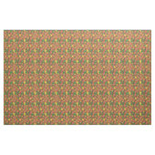 Waterverf Coral Lemon Fruit Pattern Stof (Fat Quarter)