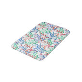 Waterverf Coral Pattern Badmat (Gekanteld)