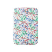 Waterverf Coral Pattern Badmat (Voorkant Verticaal)