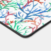 Waterverf Coral Pattern Bureaumat (Hoek)