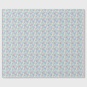 Waterverf Coral Pattern Cadeaupapier (Vlak)