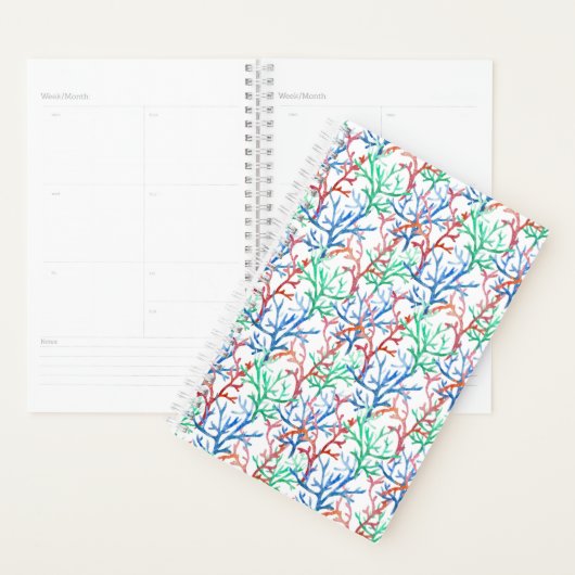Waterverf Coral Pattern Planner (Display)