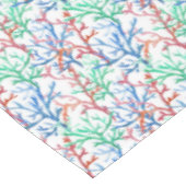 Waterverf Coral Pattern Tafelkleed (Gekanteld)