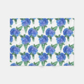waterverf cornbloemen fleece deken (Voorkant (Horizontaal))