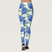 waterverf cornbloemen leggings (Achterkant)